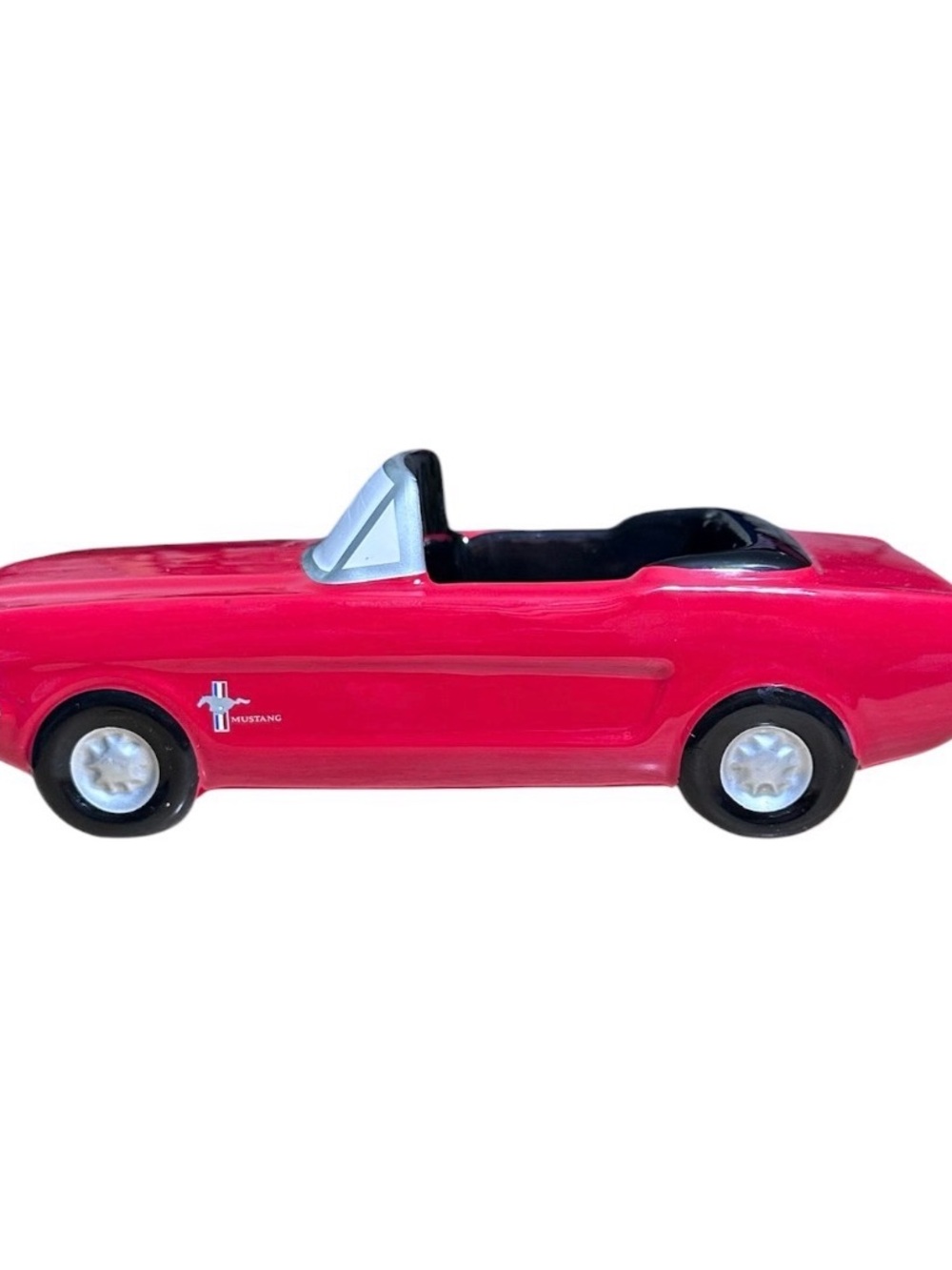 Ford Red Mustang Convertible with Black Interior